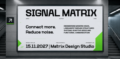 Goxina Font Poster 4