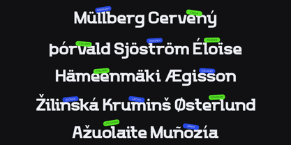 Goxina Font Poster 7