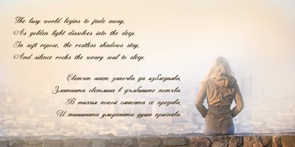 Magden Valse Cyrillic Font Poster 6