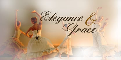 Magden Valse Cyrillic Font Poster 2