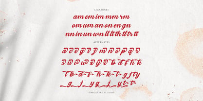 Melcostra Font Poster 12