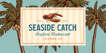 Summer Archive Font Poster 8