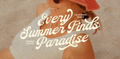 Summer Archive Font Poster 9