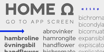 Applico Font Poster 7