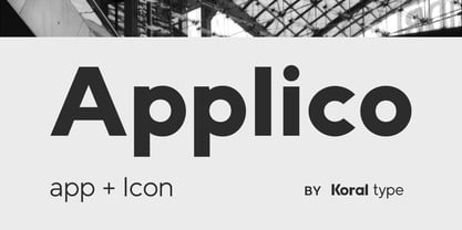 Applico Font Poster 1