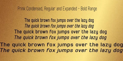 Prink Font Poster 3