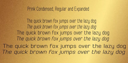 Prink Font Poster 2