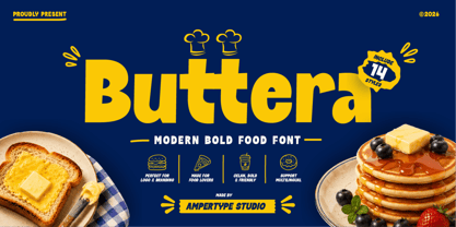Buttera Font Poster 1