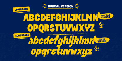 Buttera Font Poster 3