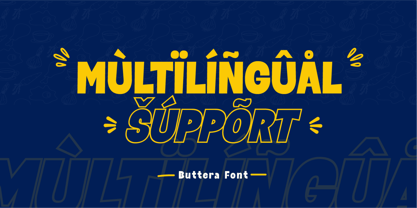 Buttera Font Poster 11