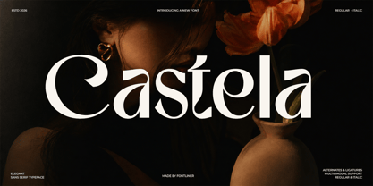 Castela Font Poster 1