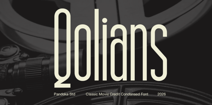Qolians Font Poster 1