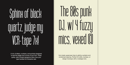 Qolians Font Poster 8