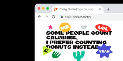 Qinky Font Poster 8