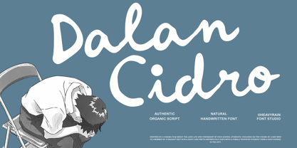Dalan Cidro Font Poster 1