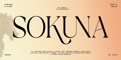 Sokuna Font Poster 1