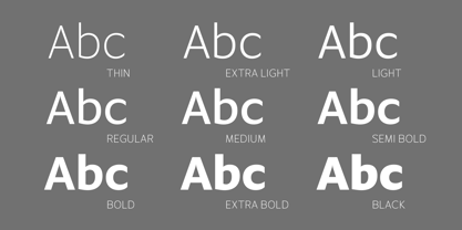 AC Texto Font Poster 2