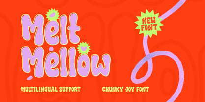 Chunky Joy Font Poster 2