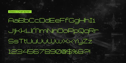 Chronos Galaxia Font Poster 10