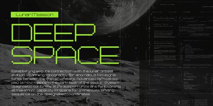 Chronos Galaxia Font Poster 3