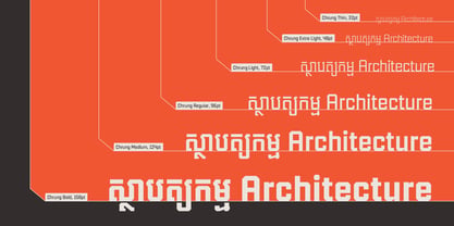 Chrung Font Poster 7