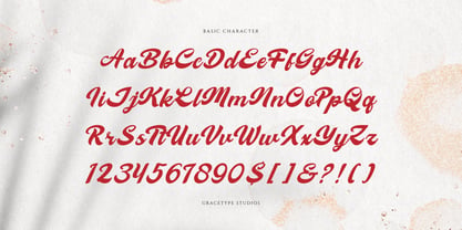 Melcostra Font Poster 10
