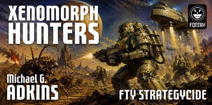 FTY Strategycide Font Poster 1