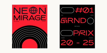 HN Revline Font Poster 4