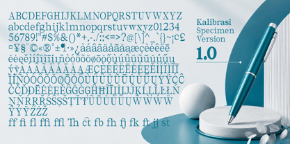 Kalibrasi Font Poster 12