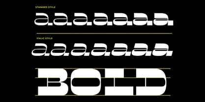 AT Axilla Dextra Font Poster 3