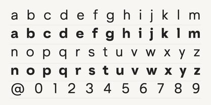 Horiva Sans Font Poster 11