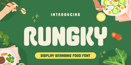 Rungky Font Poster 1