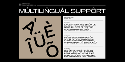 Cendrick Node Font Poster 10