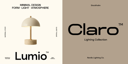 Cendrick Node Font Poster 2