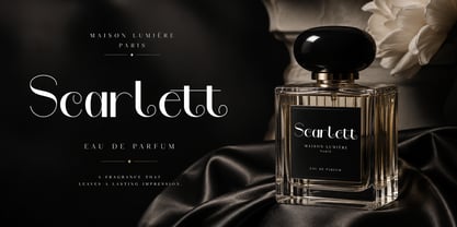 Attend Font Poster 3
