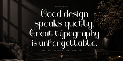 Attend Font Poster 10