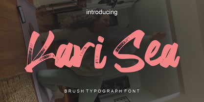 Kari Sea Font Poster 1