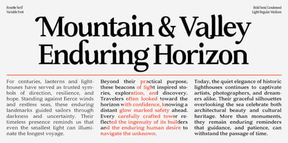Roxetto Font Poster 4