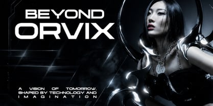Orvexa Font Poster 4