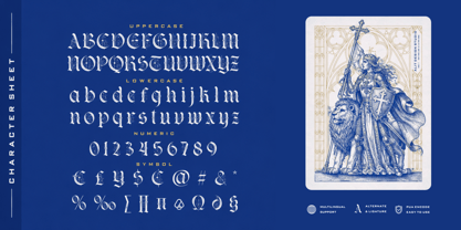 Strata magic Font Poster 2