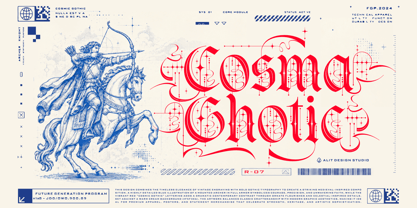 Strata magic Font Poster 5