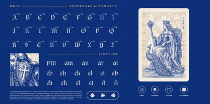 Strata magic Font Poster 10