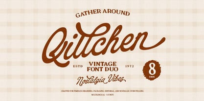 Qittchen Font Poster 1