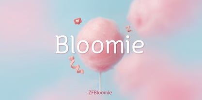 ZFBloomie Font Poster 1