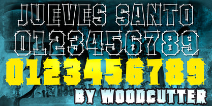 Jueves Santo Font Poster 6
