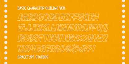 Wobble Font Poster 11