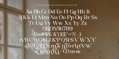 Melnora Font Poster 9