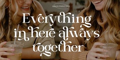 Melnora Font Poster 4