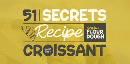 Old School Font Poster 7