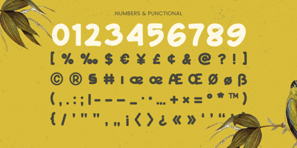 Old School Font Poster 13
